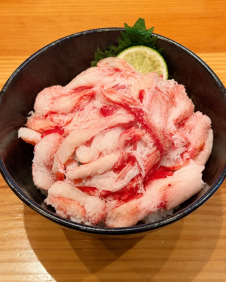 カニ丼の写真