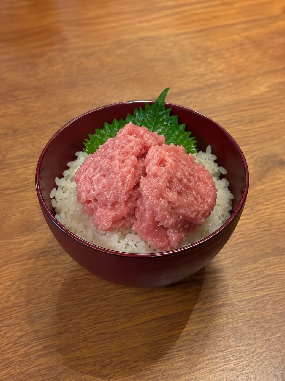 ミニねぎトロ丼の写真