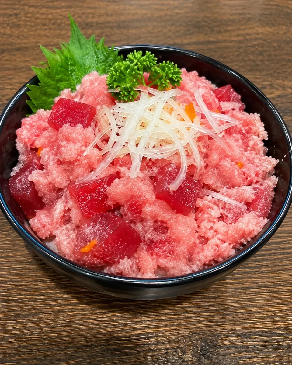 中落ち丼の写真